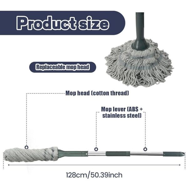 HIGH QUALITY TOWEL FLOOR CLEANING MOP - Image 4